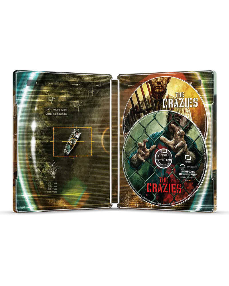The Crazies - 15th Anniversary Limited Edition Steelbook (4K Ultra HD + Blu-ray + Digital)-4