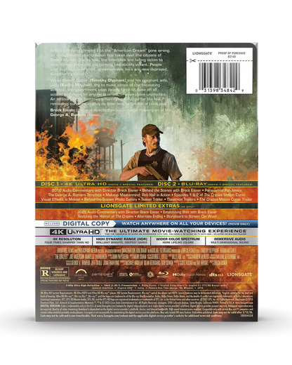 The Crazies - 15th Anniversary Limited Edition Steelbook (4K Ultra HD + Blu-ray + Digital)