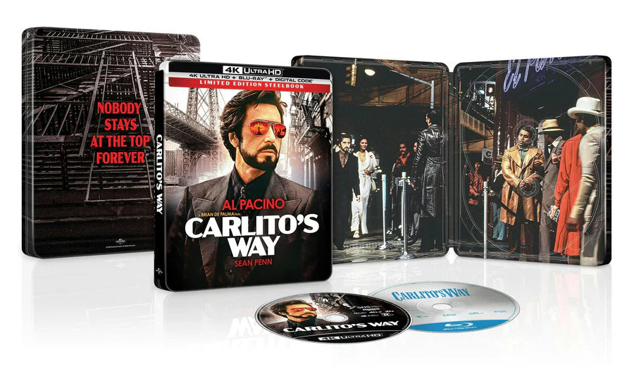 Carlito's Way - Limited Edition Steelbook (4K Ultra HD + Blu-ray + Digital)