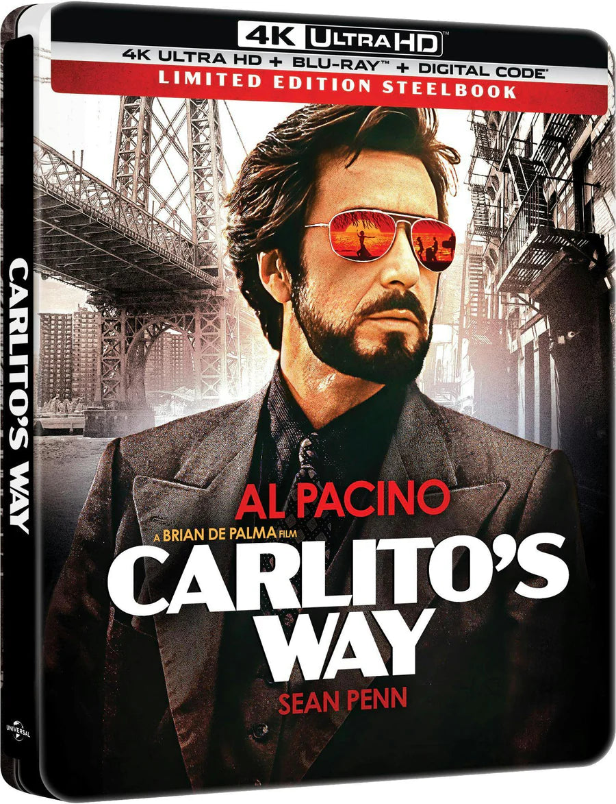 Carlito's Way - Limited Edition Steelbook (4K Ultra HD + Blu-ray + Digital)