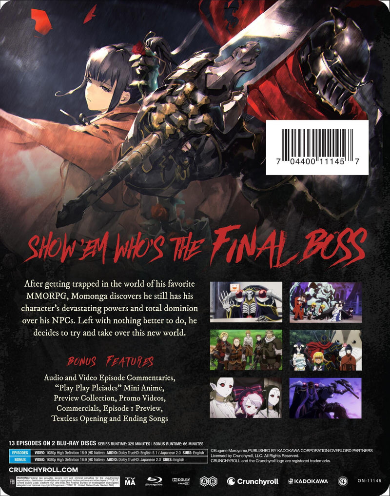 Overlord - Season 1 Steelbook (Blu-ray)