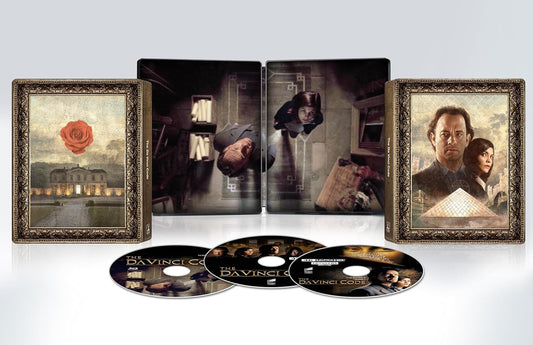 The Da Vinci Code - 20th Anniversary Limited Edition Steelbook (4K Ultra HD + Blu-ray + Digital)