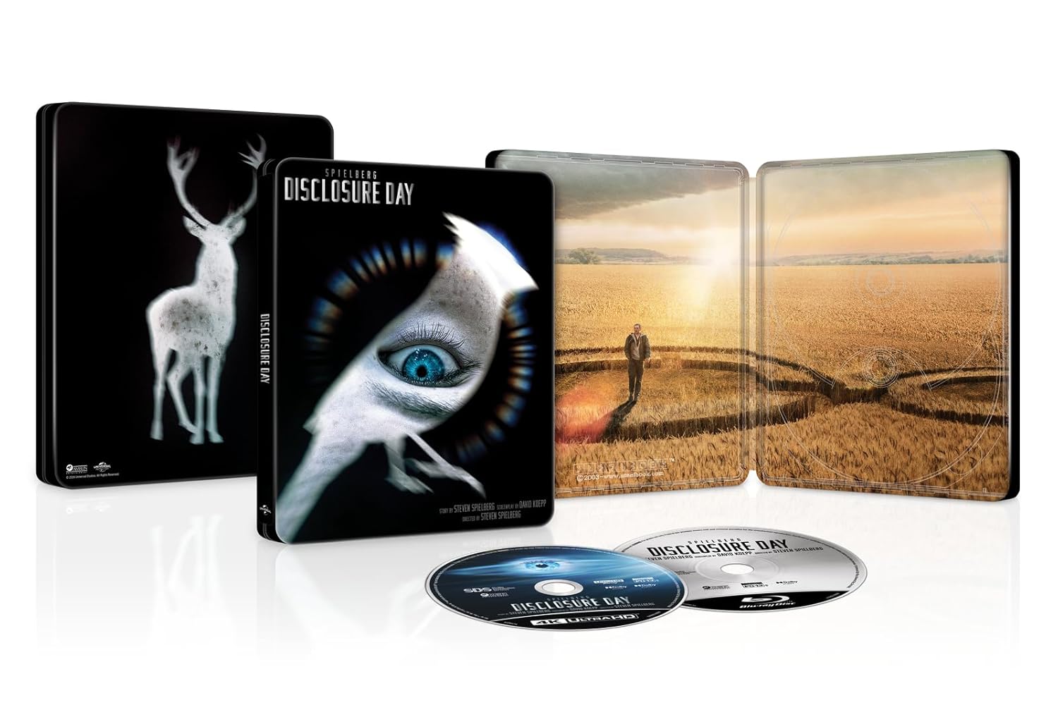 Disclosure Day - Limited Edition Steelbook (4K Ultra HD + Blu-ray + Digital)