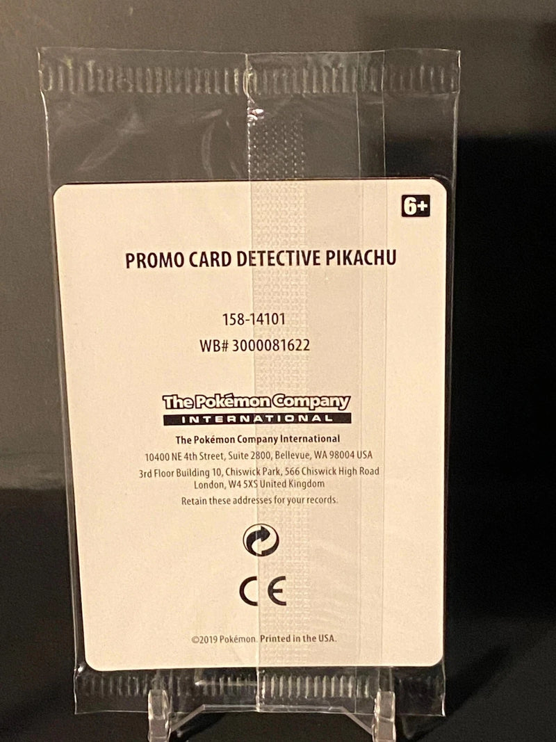 Pokemon - Detective Pikachu [Stamp] #SM190 Holo Black Star Promo-3