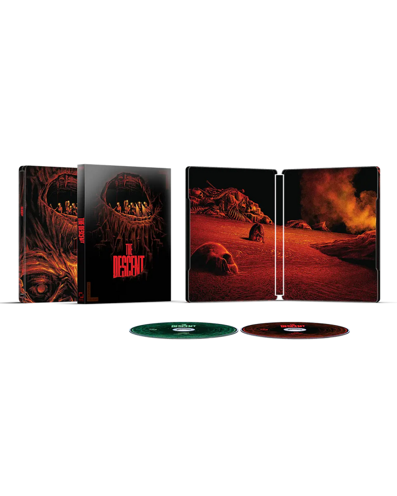 The Descent - 20th Anniversary Steelbook (4K Ultra HD + Blu-ray + Digital)-1
