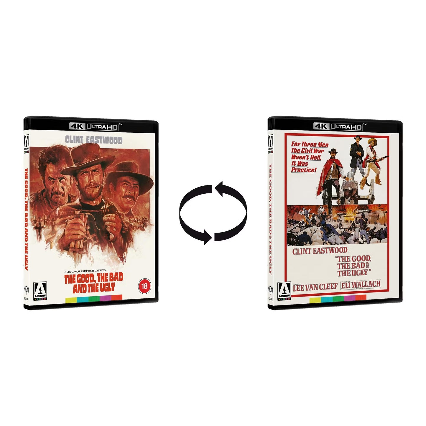 The Dollars Trilogy - Arrow Video Limited Edition (4K Ultra HD)