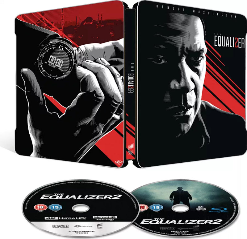 The Equalizer 2 - Limited Edition Steelbook (4K Ultra HD + Blu-ray + Digital)-2