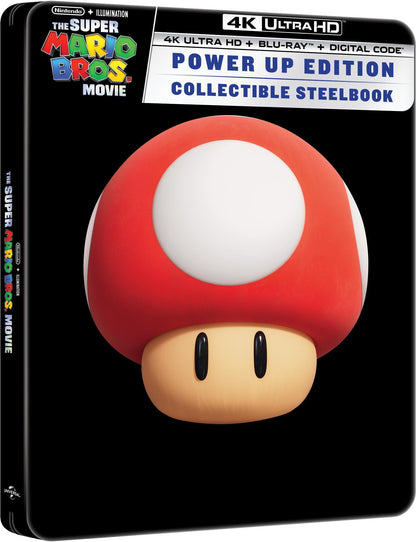 The Super Mario Bros - Limited Edition Steelbook (4K Ultra HD + Blu-ray + Digital)
