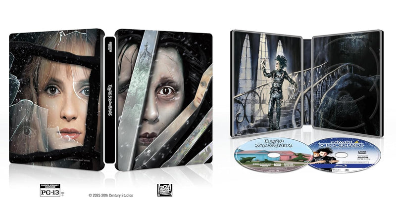 Edward Scissorhands - Limited Edition Steelbook (4K Ultra HD + Blu-ray + Digital)-1