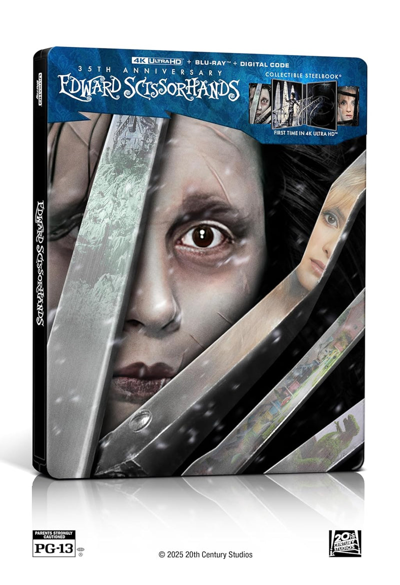 Edward Scissorhands - Limited Edition Steelbook (4K Ultra HD + Blu-ray + Digital)-2