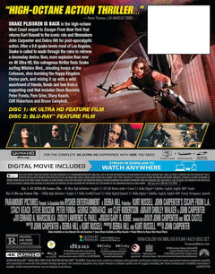 Escape From L.A -  30th Anniversary Limited Edition Steelbook (4K Ultra HD + Blu-ray + Digital)-4