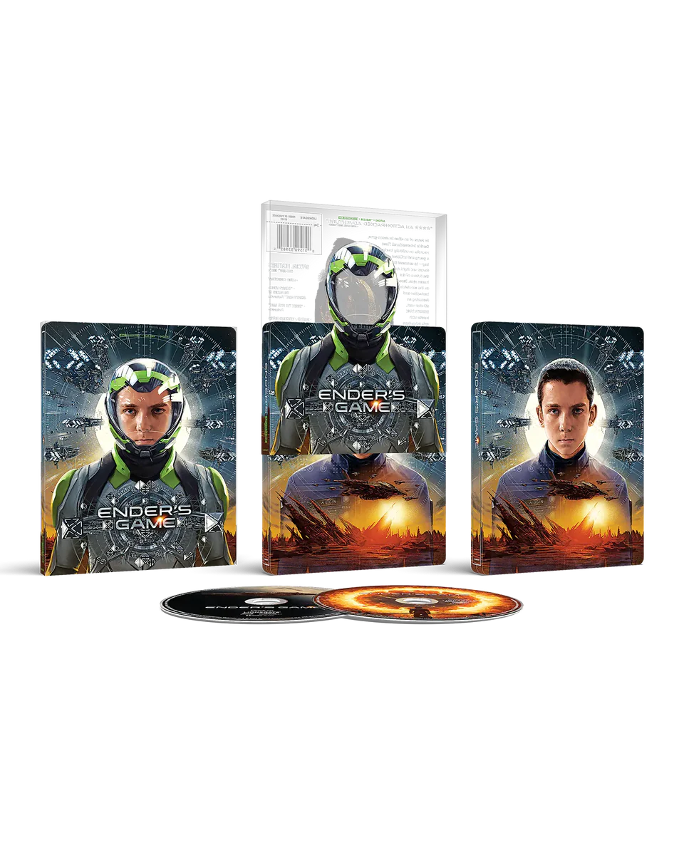 Ender's Game - Limited Edition Steelbook (4K Ultra HD + Blu-ray + Digital)