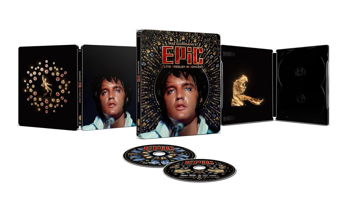 EPiC Elvis Presley in Concert Deluxe Steelbook with discs