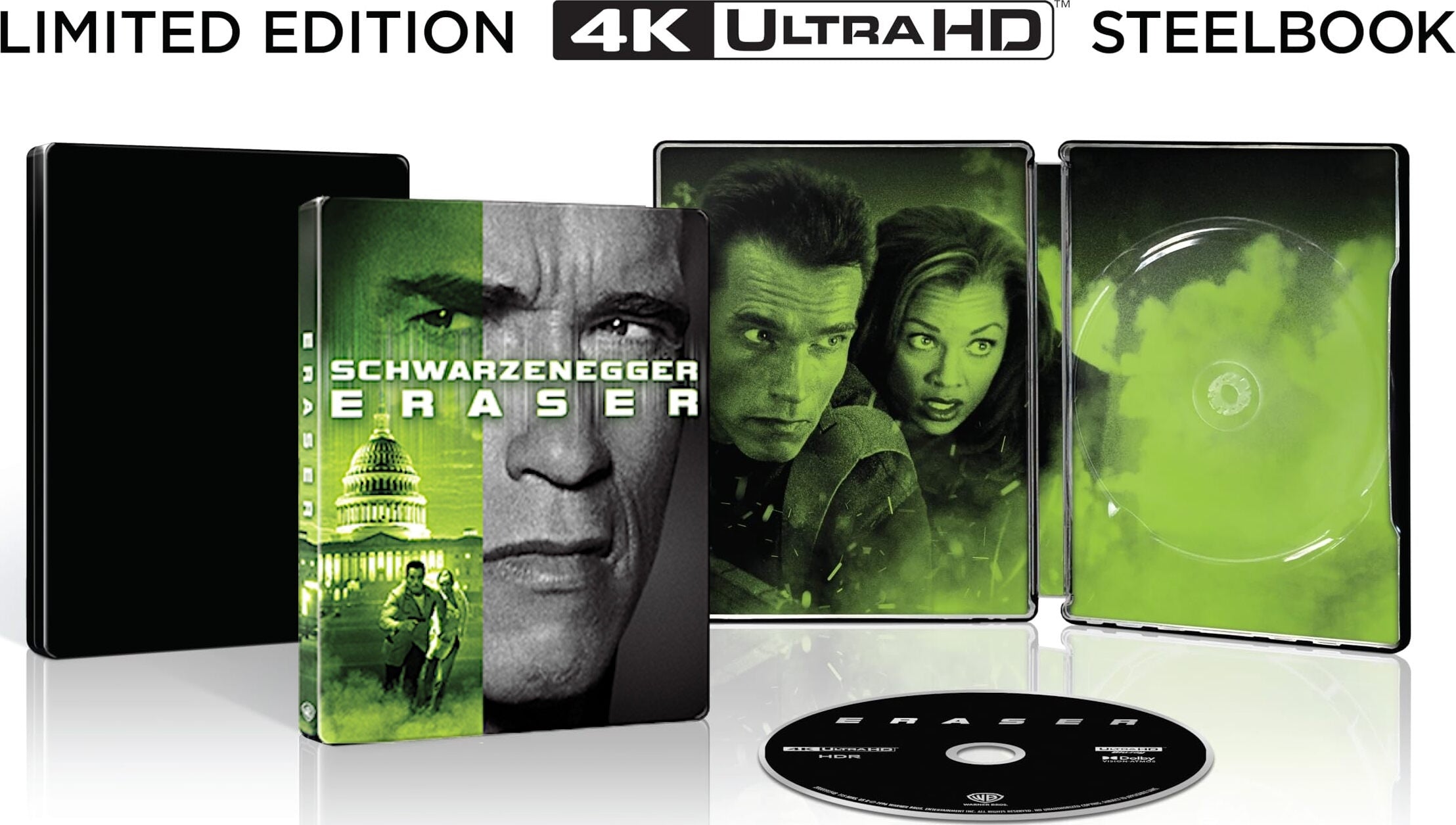 Eraser - Limited Edition Steelbook (4K Ultra HD + Digital)
