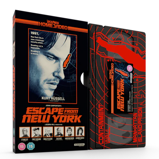 Vice Press Escape From New York VHS (Limited Slipcase Edition) /1000
