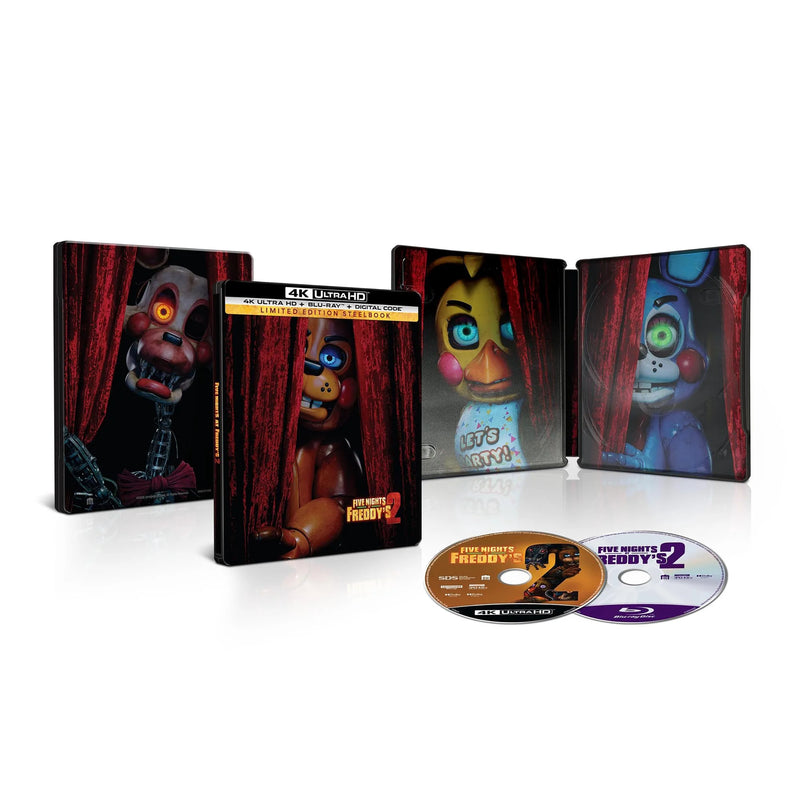 Five Nights at Freddy's 2 - Limited Edition Steelbook (4K Ultra HD + Blu-ray + Digital)-1
