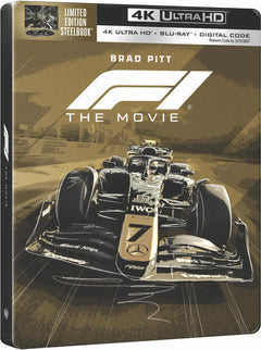 F1: The Movie - Limited Edition Steelbook (4K Ultra HD + Blu-ray + Digital)-2