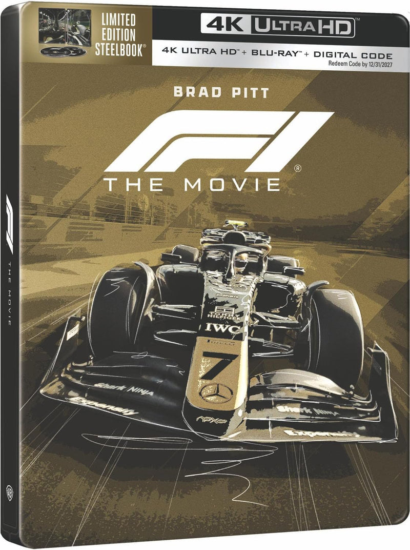 F1: The Movie - Limited Edition Steelbook (4K Ultra HD + Blu-ray + Digital)-2