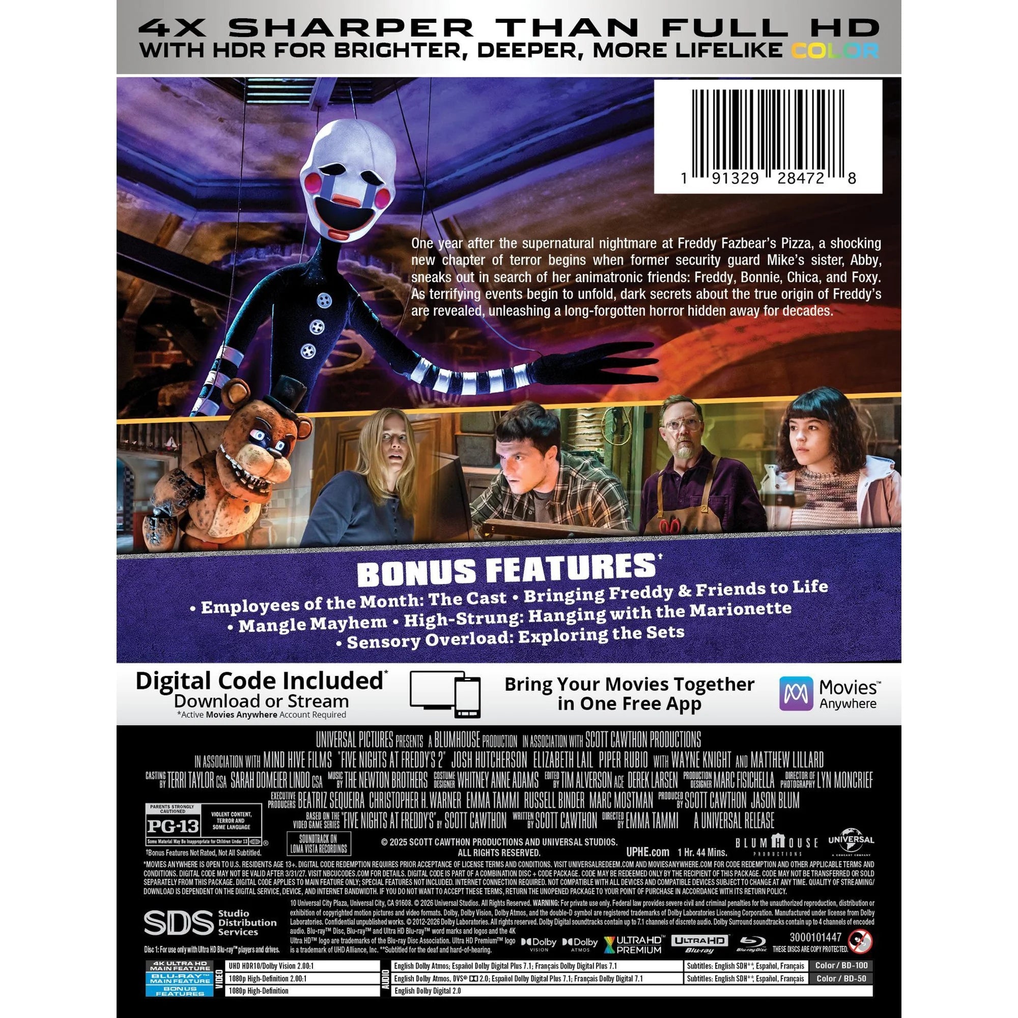 Five Nights at Freddy's 2 - Limited Edition Steelbook (4K Ultra HD + Blu-ray + Digital)-3