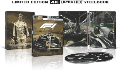 F1: The Movie - Limited Edition Steelbook (4K Ultra HD + Blu-ray)