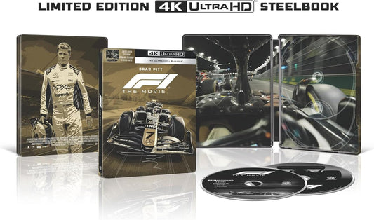 F1: The Movie - Limited Edition Steelbook (4K Ultra HD + Blu-ray)