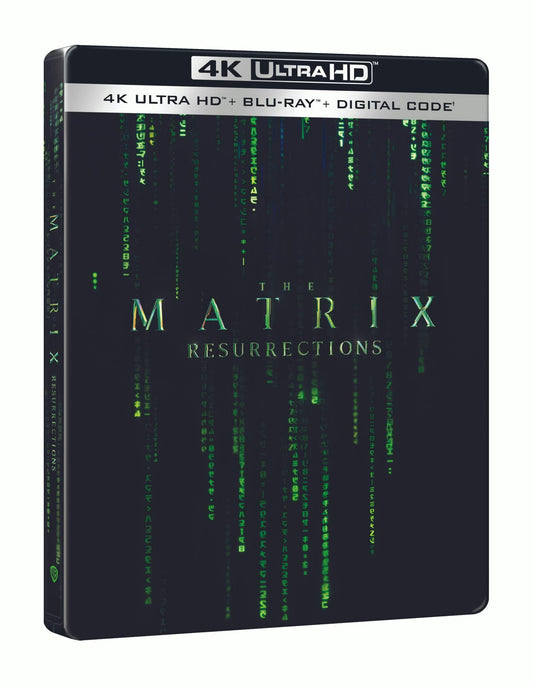 The Matrix Resurrections - Limited Edition Steelbook (4K Ultra HD + Blu-ray + Digital)
