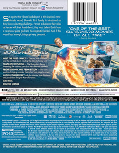 Fantastic Four: First Steps - Amazon Exclusive Steelbook Collector's Edition (4K UHD + Blu-ray + Digital)-3