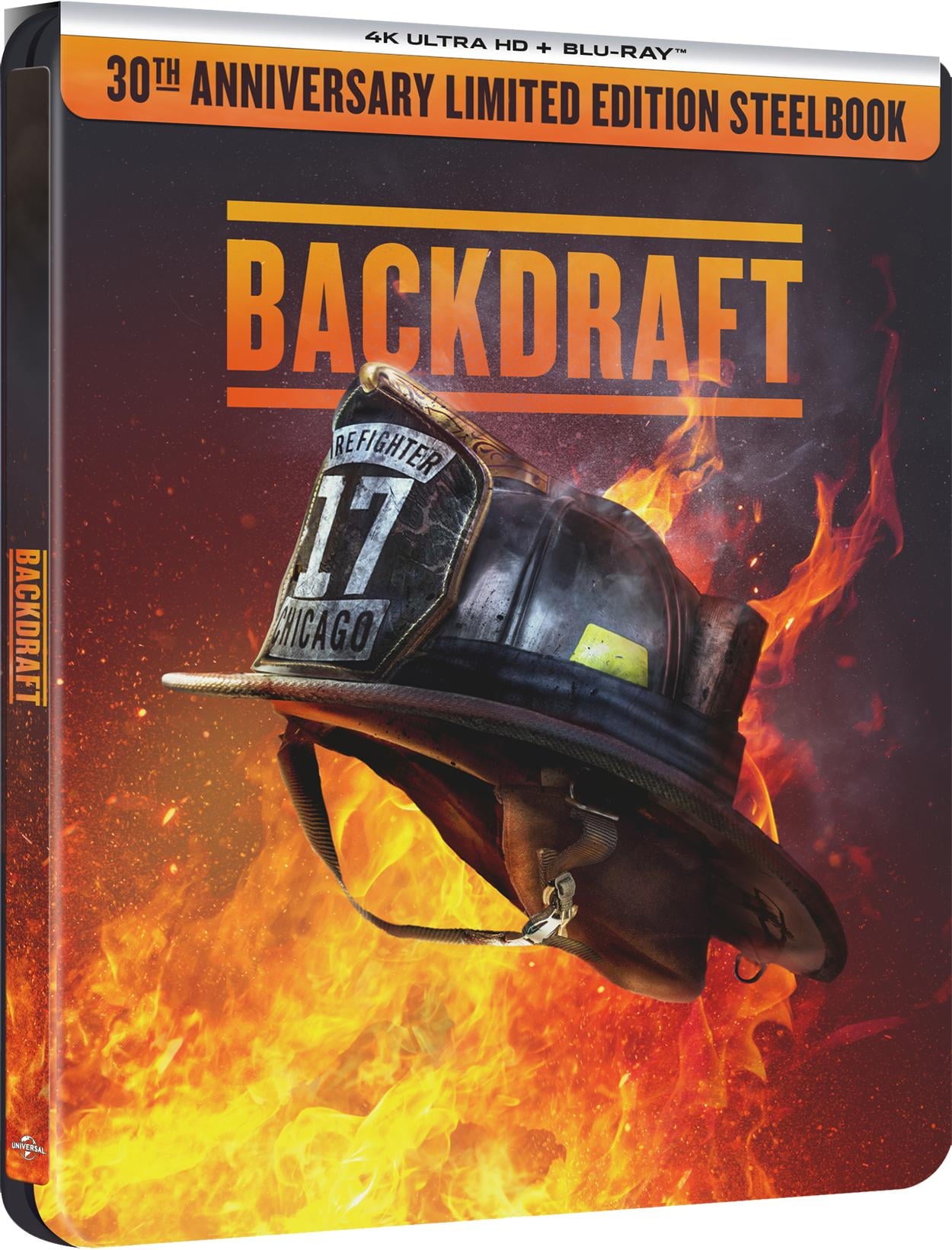 Backdraft - 30th Anniversary Limited Edition Steelbook (4K Ultra HD + Blu-ray + Digital)