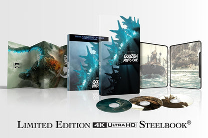 Godzilla Minus One - Limited Edition Steelbook (4K Ultra HD + Blu-ray) — package view 1
