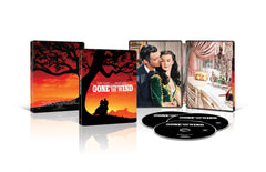Gone with the Wind Limited Edition Steelbook physical package and discs