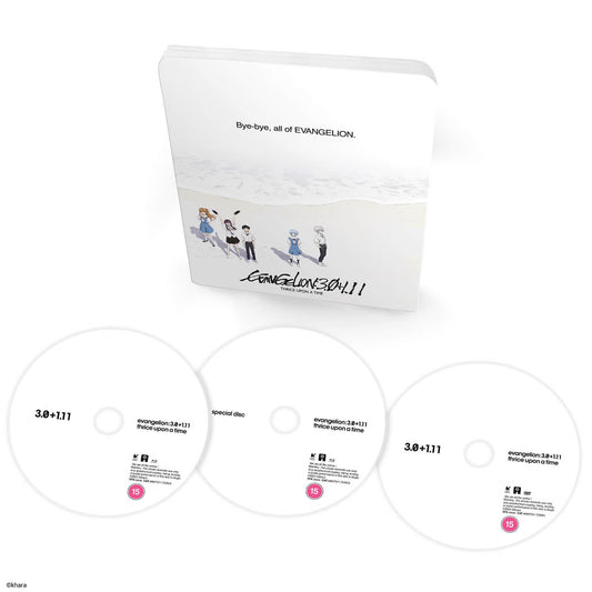 Evangelion: 3.0+1.01 Thrice Upon A Time - Limited Edition Steelbook (Blu-ray)