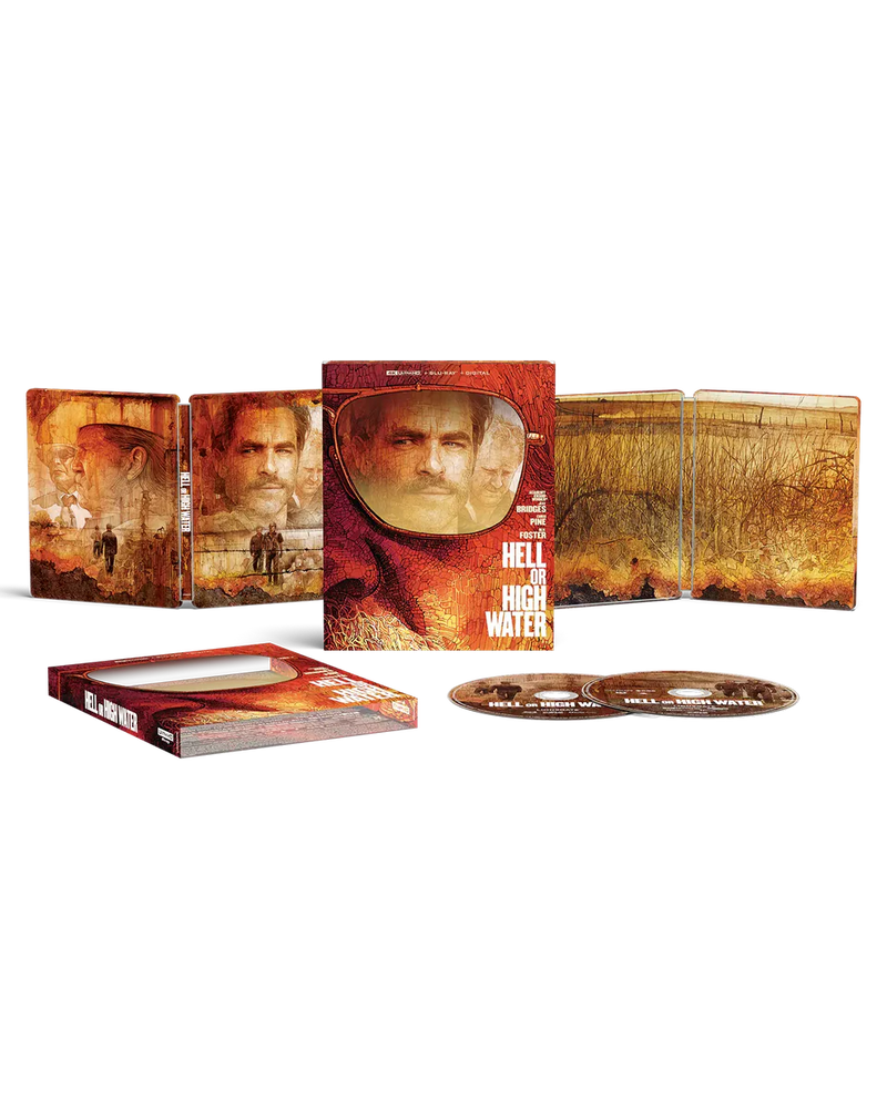 Hell or High Water - Limited Edition Steelbook (4K Ultra HD + Blu-ray + Digital)-1