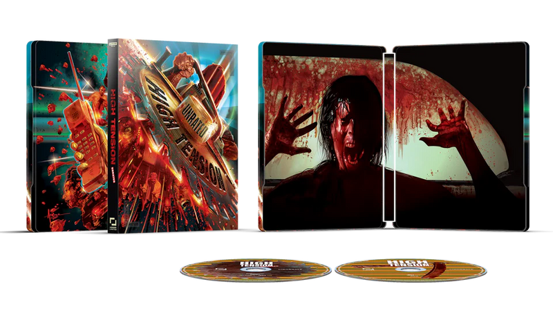 High Tension - Limited Edition Steelbook (4K Ultra HD + Blu-ray + Digital)-1