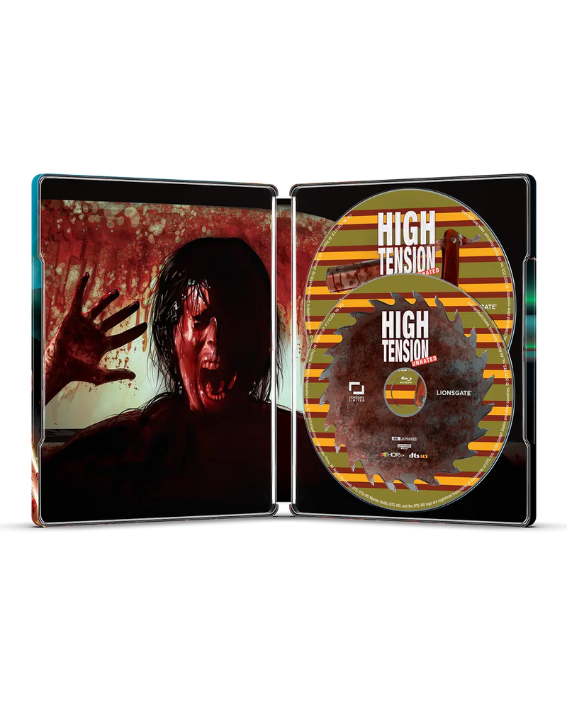 High Tension - Limited Edition Steelbook (4K Ultra HD + Blu-ray + Digital)-5