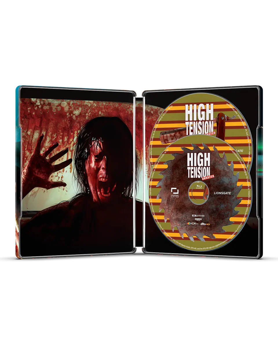 High Tension - Limited Edition Steelbook (4K Ultra HD + Blu-ray + Digital)-5