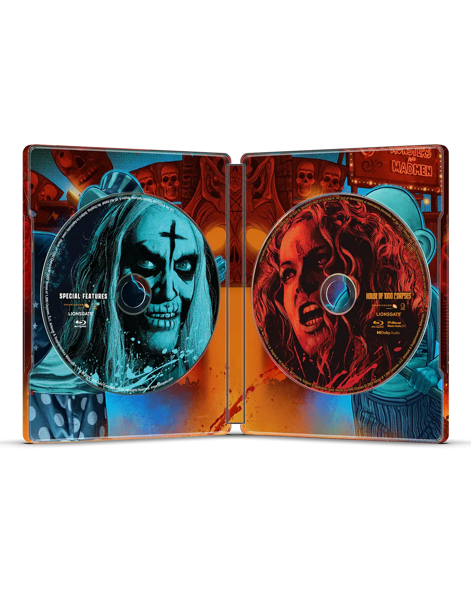 House of 1000 Corpses - Limited Edition Steelbook (Blu-ray + Digital)-4