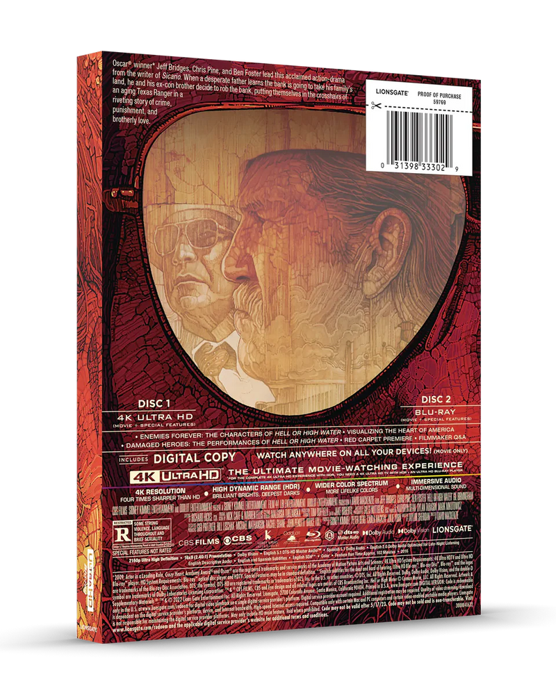 Hell or High Water - Limited Edition Steelbook (4K Ultra HD + Blu-ray + Digital)-6