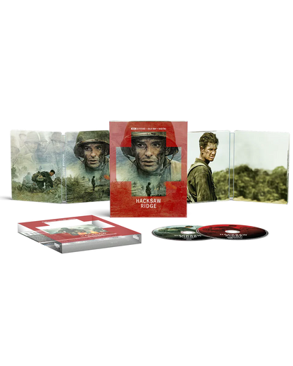 Hacksaw Ridge - Limited Edition Steelbook (4K Ultra HD + Blu-ray + Digital)