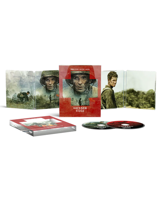 Hacksaw Ridge - Limited Edition Steelbook (4K Ultra HD + Blu-ray + Digital)