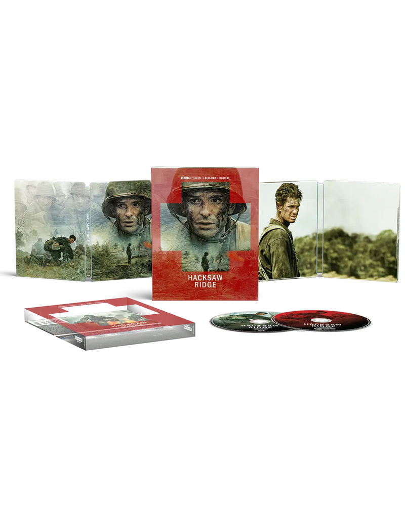 Hacksaw Ridge - Limited Edition Steelbook (4K Ultra HD + Blu-ray + Digital)-1