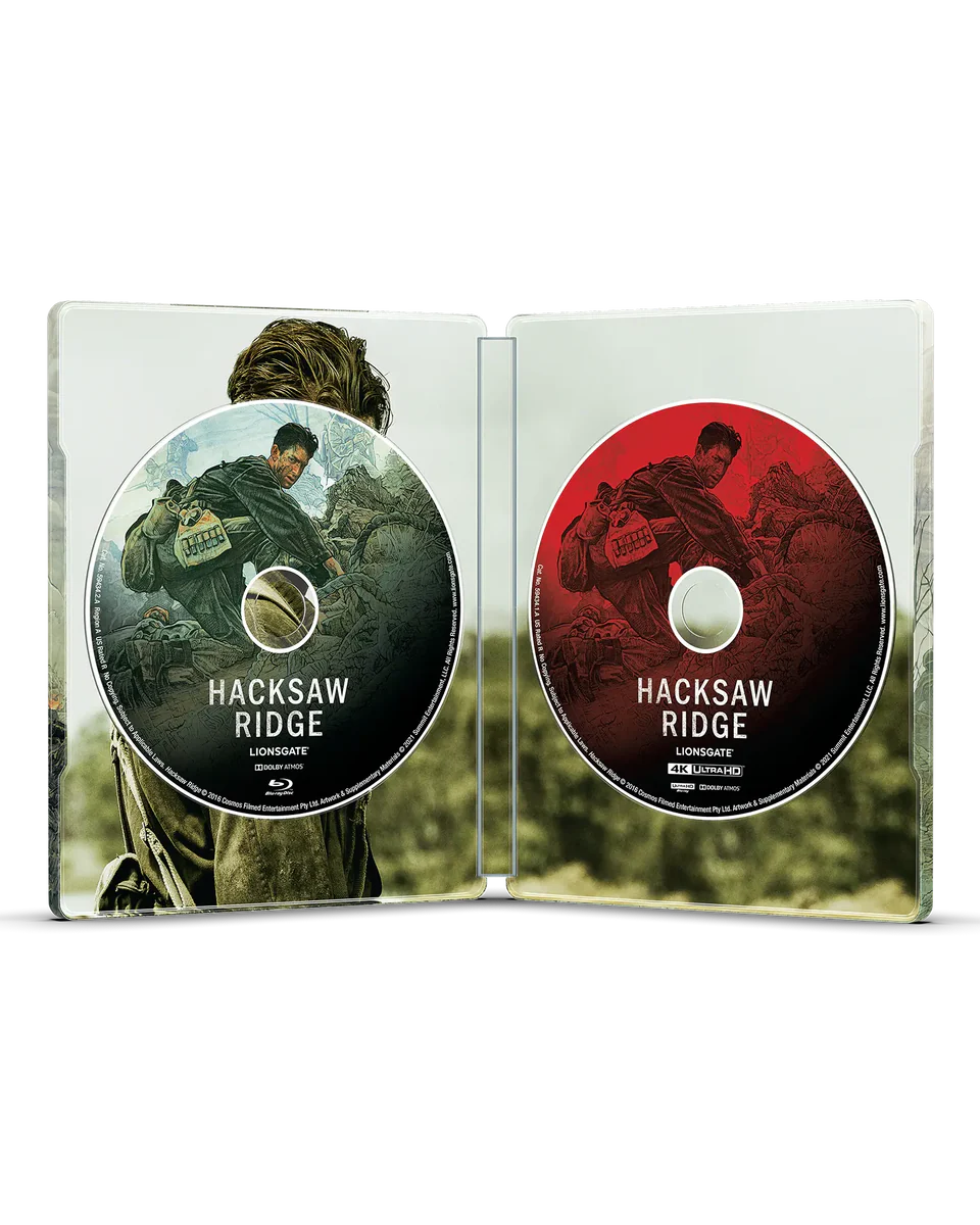 Hacksaw Ridge - Limited Edition Steelbook (4K Ultra HD + Blu-ray + Digital)-4