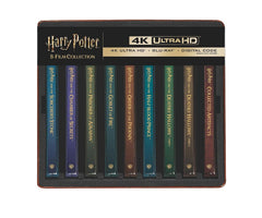 Harry Potter - Complete 8-Film Library Case Steelbook Collection (4K Ultra HD + Blu-ray + Digital)-3