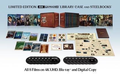 Harry Potter Library Case collection contents