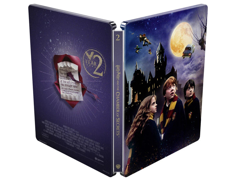 Harry Potter - Complete 8-Film 25th Anniversary Steelbook Collection (4K Ultra HD) — physical product view 13