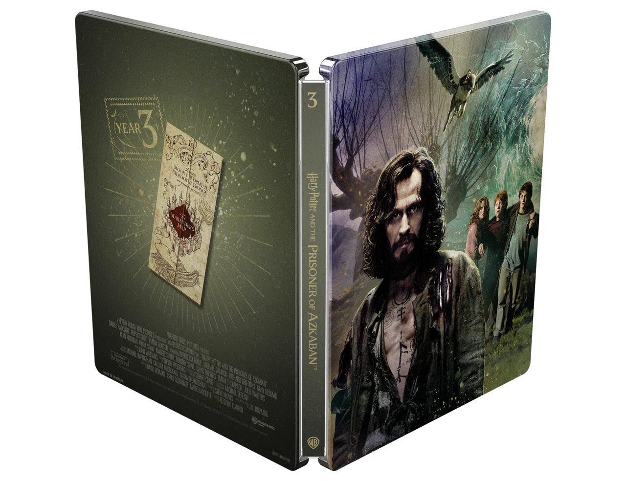 Harry Potter - Complete 8-Film 25th Anniversary Steelbook Collection (4K Ultra HD) — physical product view 18