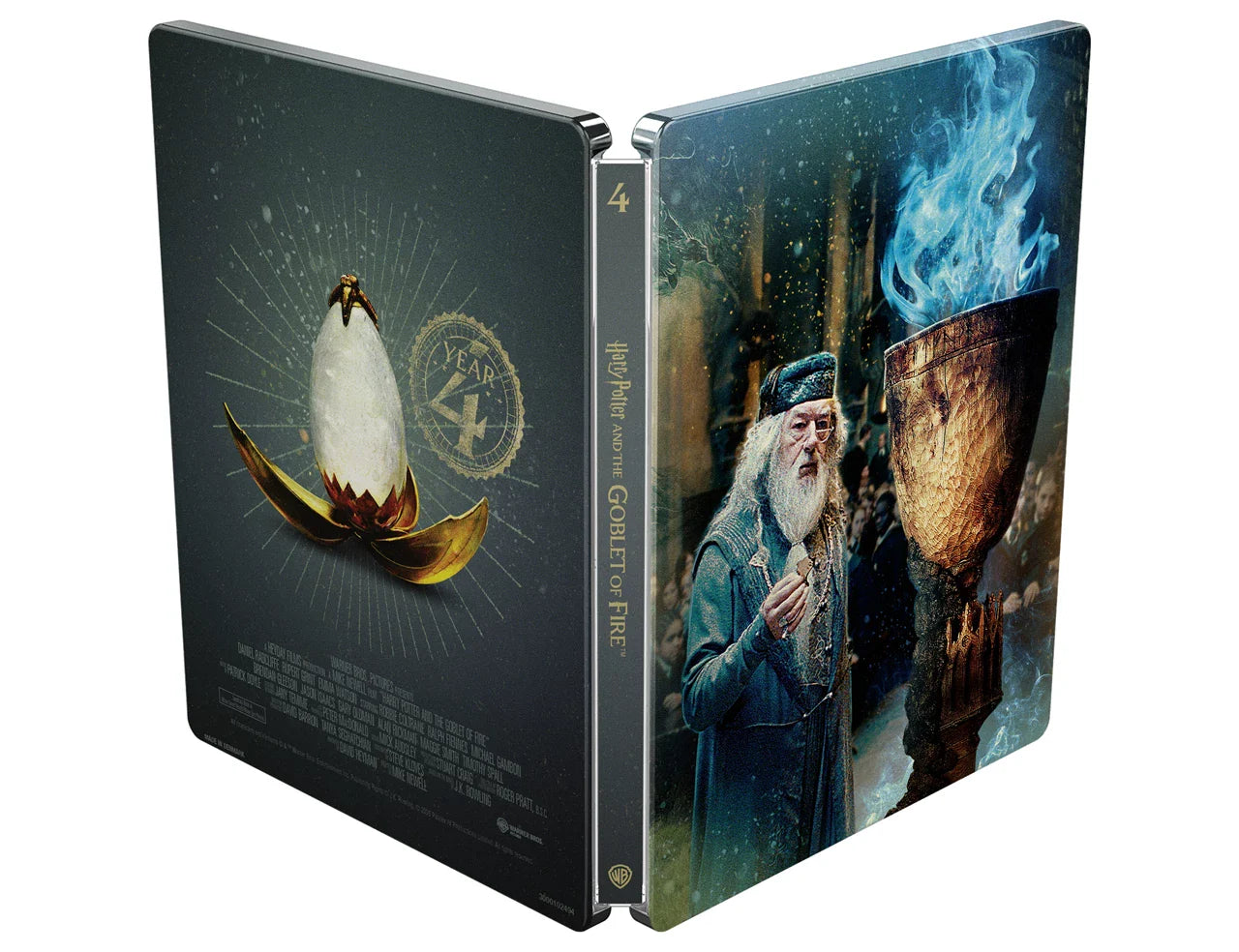 Harry Potter - Complete 8-Film 25th Anniversary Steelbook Collection (4K Ultra HD) — physical product view 23