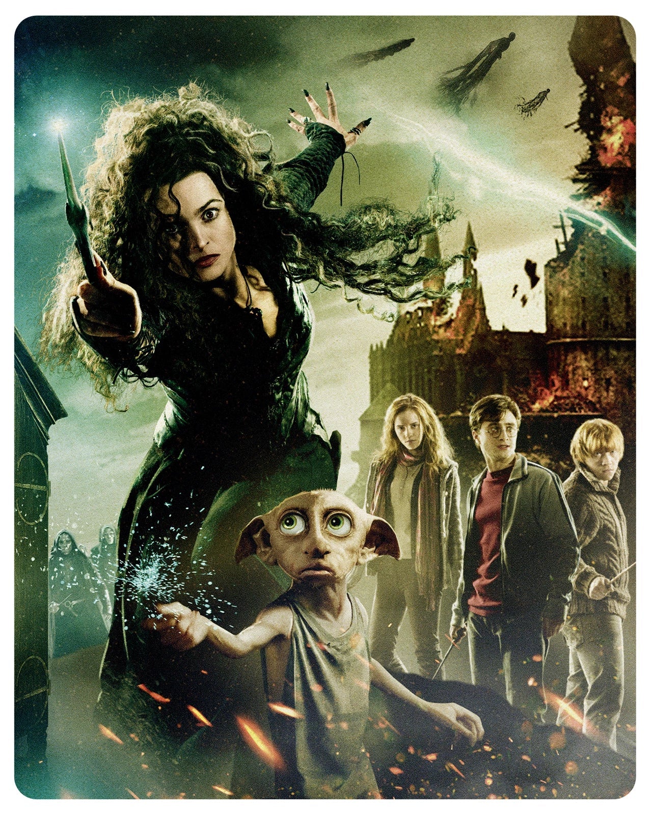 Harry Potter - Complete 8-Film 25th Anniversary Steelbook Collection (4K Ultra HD) — physical product view 34