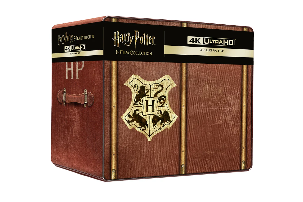 Harry Potter - Complete 8-Film 25th Anniversary Steelbook Collection (4K Ultra HD) — physical product view 3