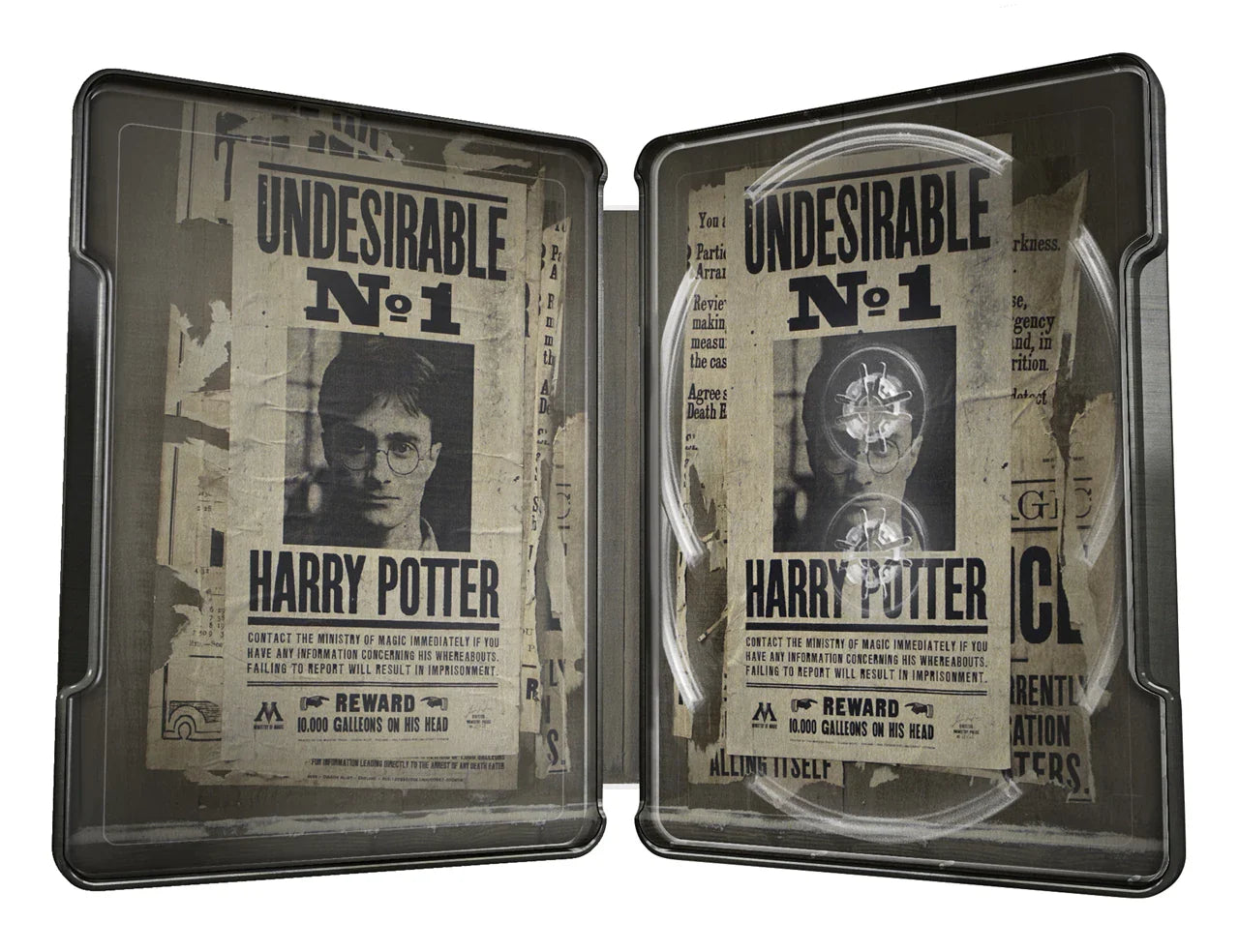 Harry Potter - Complete 8-Film 25th Anniversary Steelbook Collection (4K Ultra HD) — physical product view 42