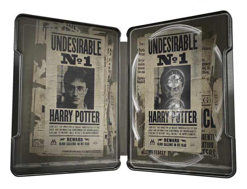 Harry Potter - Complete 8-Film 25th Anniversary Steelbook Collection (4K Ultra HD) — physical product view 42